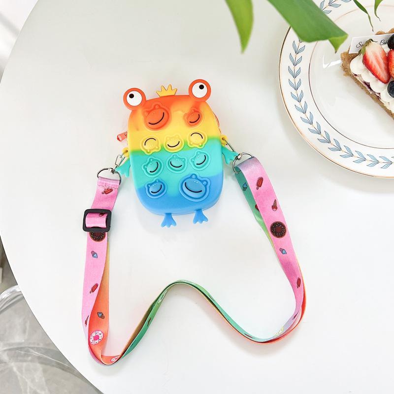 Kid's Coin Purse Press Fingertip Toy