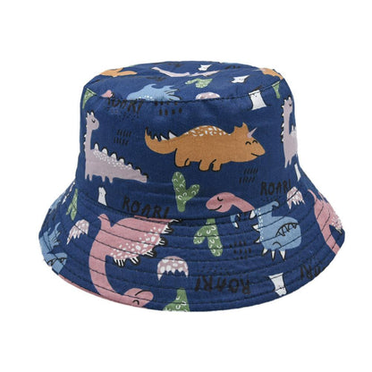 Children's Multi Style Cartoon Pattern Fisherman Hat