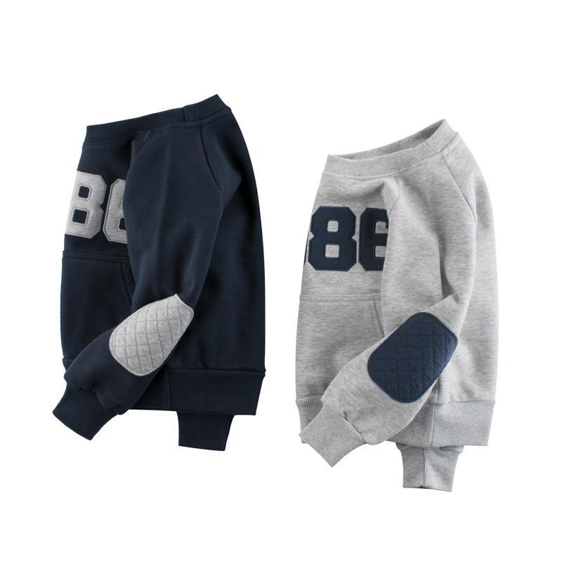 Children's Long Sleeve Sweater Plus Velvet