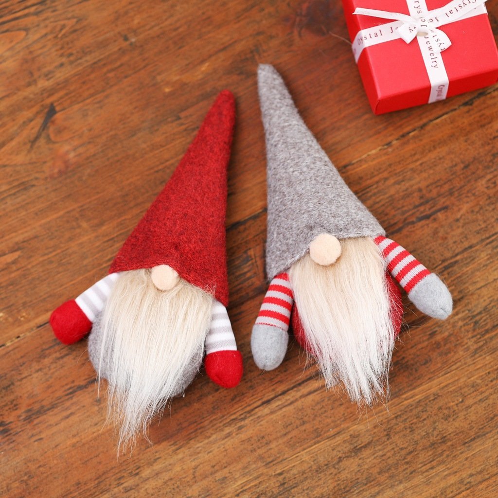 Christmas Decorations Faceless Doll Ornaments