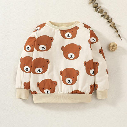 Children's Long Sleeve Jacket Pants Two-Piece Set