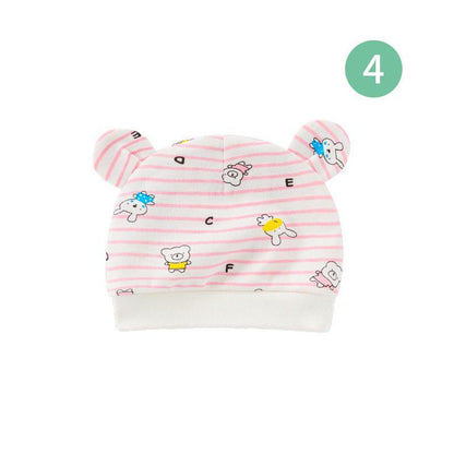 Binaural Printed Hat For Newborn Baby