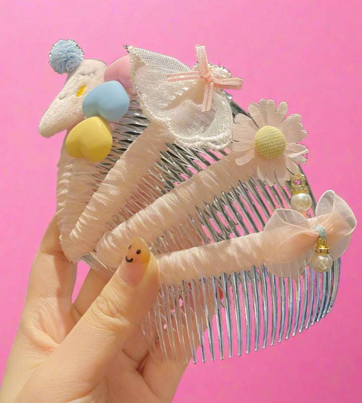 Girl's Hair Comb Hair Clip Headdress Multi Piece Set