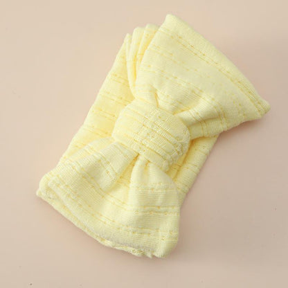 Children's DIY Double Bow Knit Headband