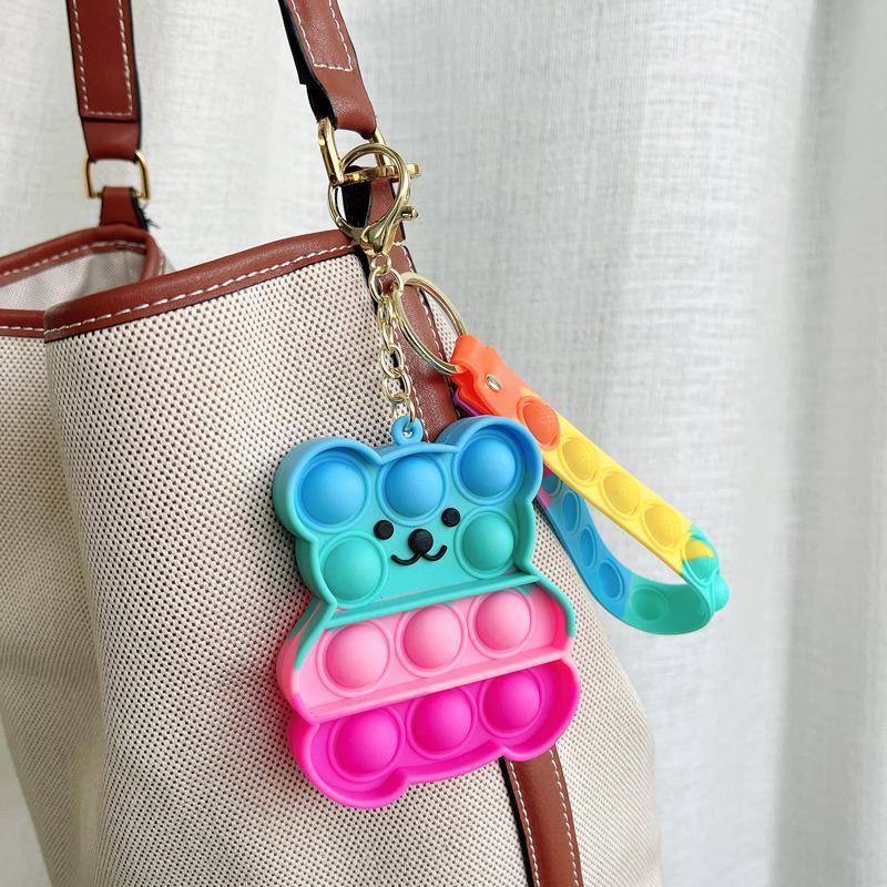 Mini Bag Pendant Keychain Decompression Toy