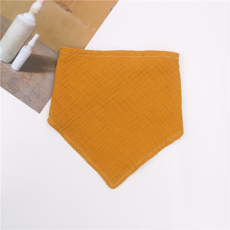 Children's Gauze Cotton Triangle Saliva Towel Baby Bib