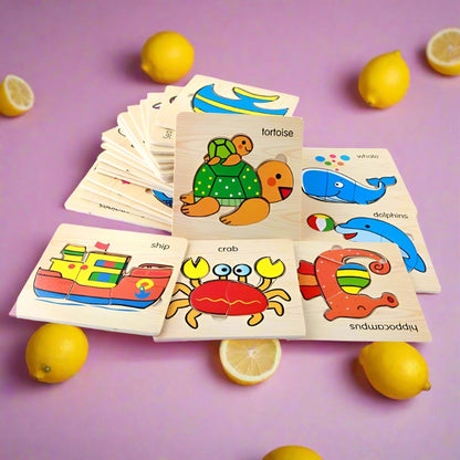 Children's Wooden Puzzle Toy