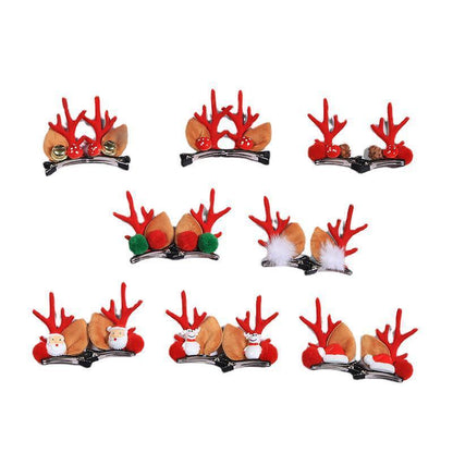 Girl's Hairpin Christmas Style Creative Hair Clip