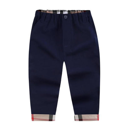 Children's Casual Cotton Trousers