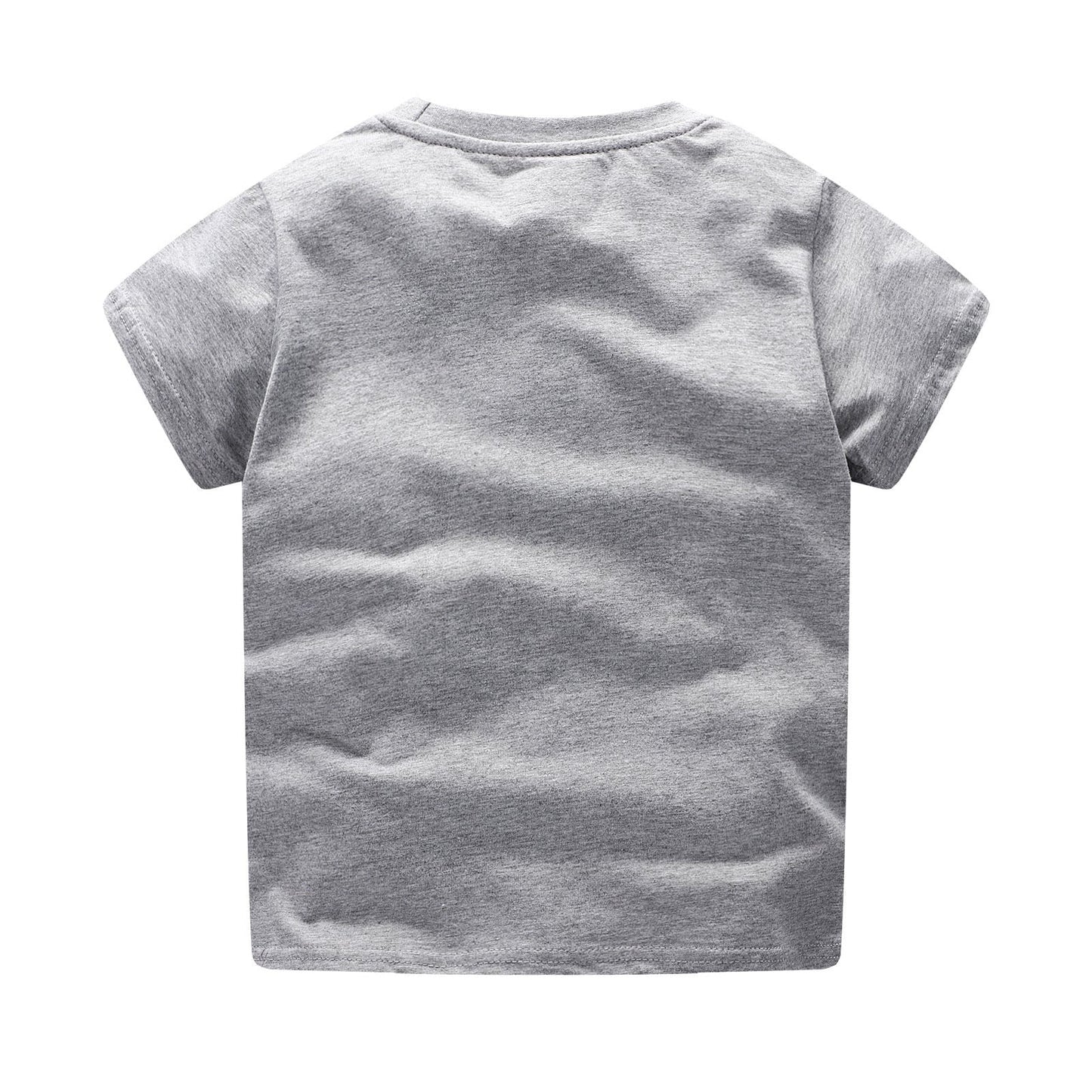 Short sleeve children's T-shirt round