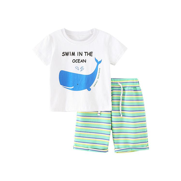 Children's short sleeved suit