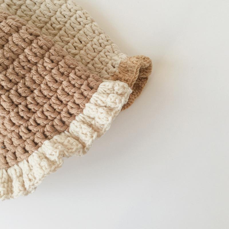 Children's Lace Knit Fisherman's Hat