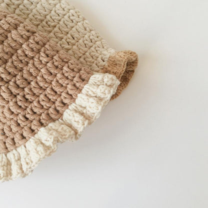 Children's Lace Knit Fisherman's Hat