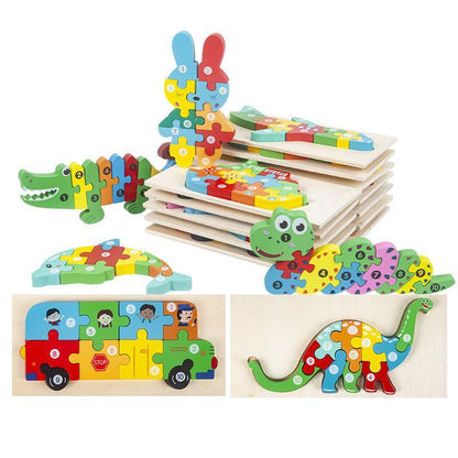 Children's 3D Puzzle Educational Toy