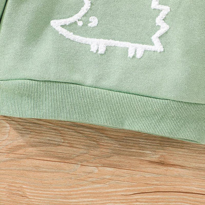 New Long Sleeve Cartoon Hooded Vests for Infants and Young Children