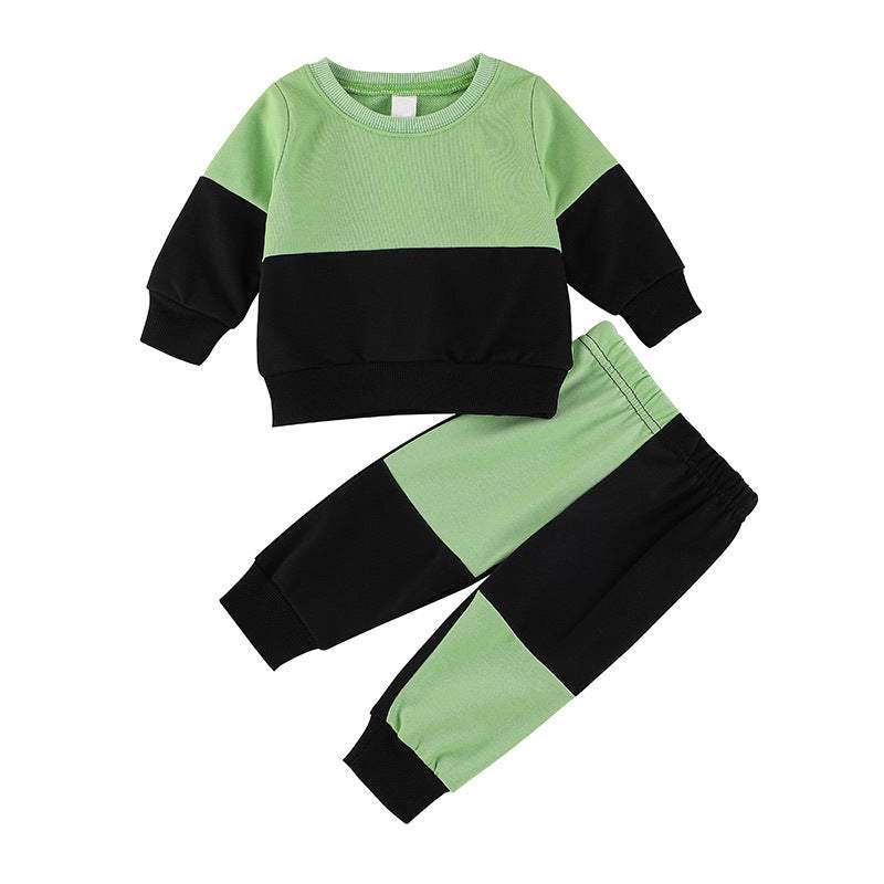 Children's Long Sleeve Jacket Pants Set