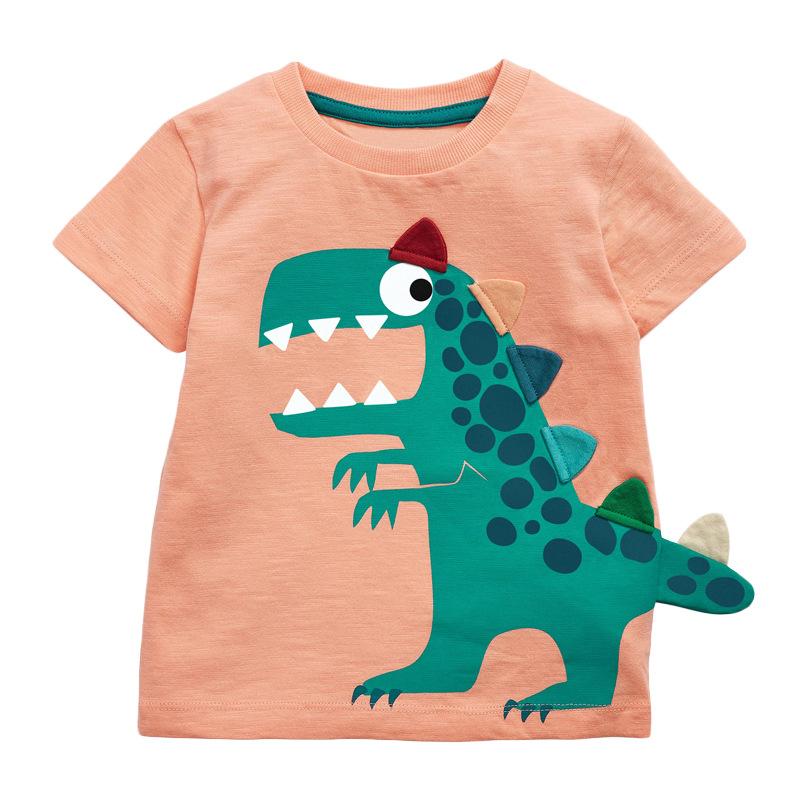 T-shirt boys' Knitted bottom shirt