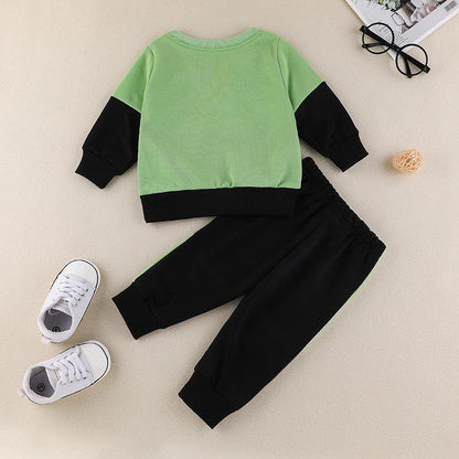 Children's Long Sleeve Jacket Pants Set