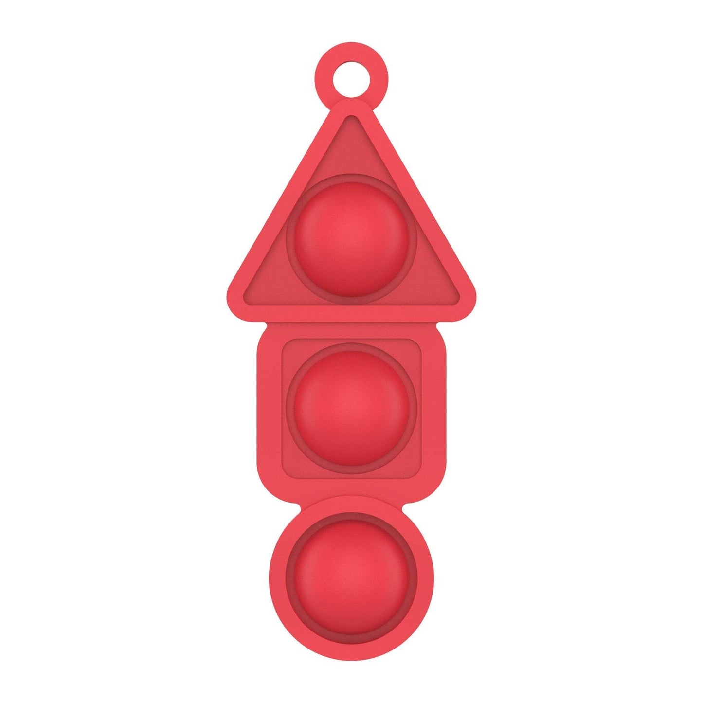 Keychain Bubble Decompression Ball Toy