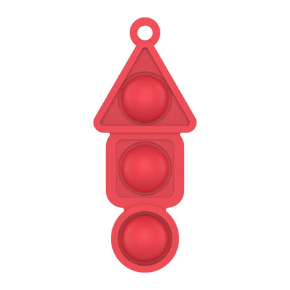 Keychain Bubble Decompression Ball Toy