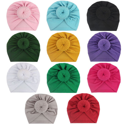 Baby Products Children's Headband Hat Knotting Pullover Hat