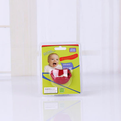 Funny Buck Tooth Pacifier Funny Teeth Baby Silicone Nipple