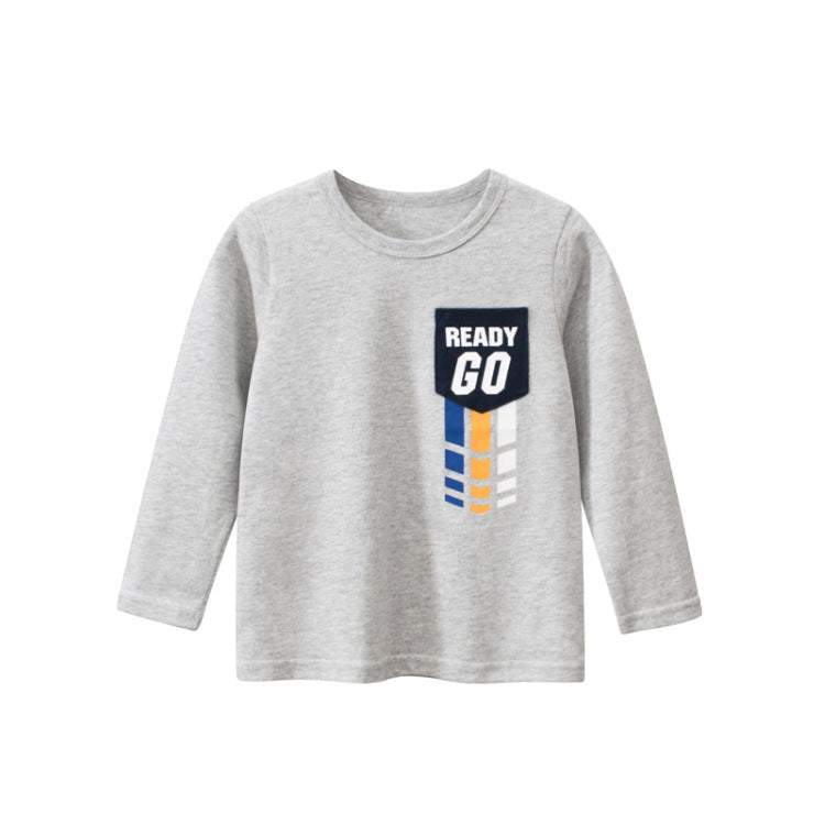 Boy's Backing Shirt Long Sleeve Tee