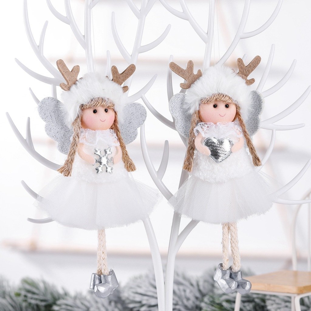 Christmas Decorations Angel Girl Ornaments Children Doll Gift