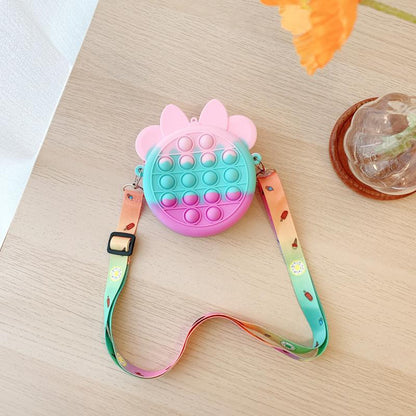 Bag Fingertip Crossbody Bag Bubble Decompression Toy