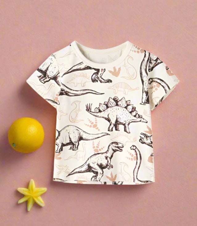 Boys' Cotton Short Sleeve Top