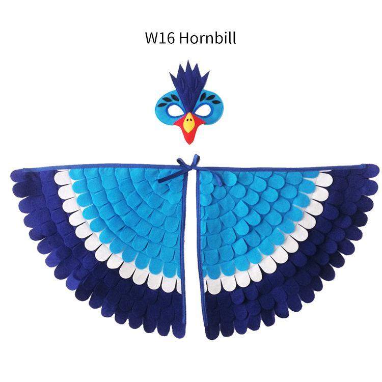 Felt Wings Evil Children Dress Up Wings for Halloween
