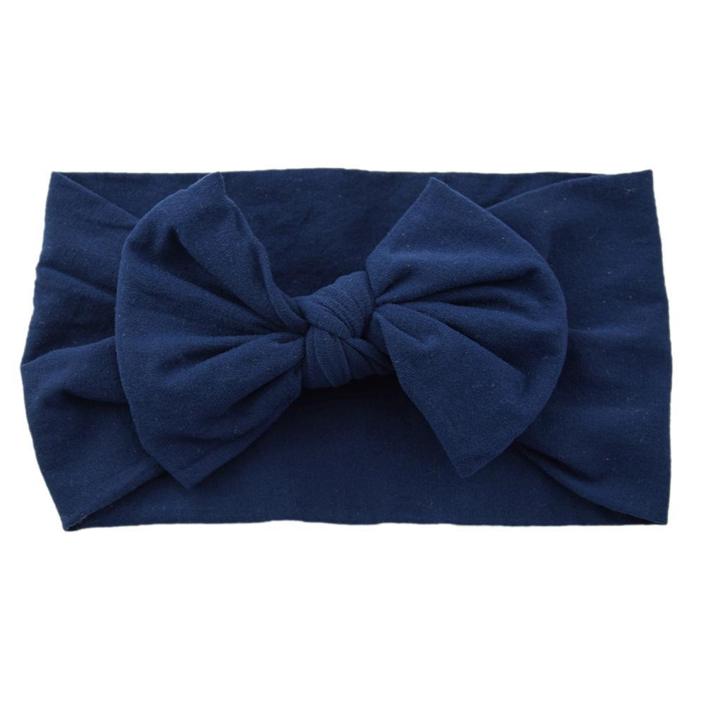 Children's Hair Accessories Nylon Bow Hair Band