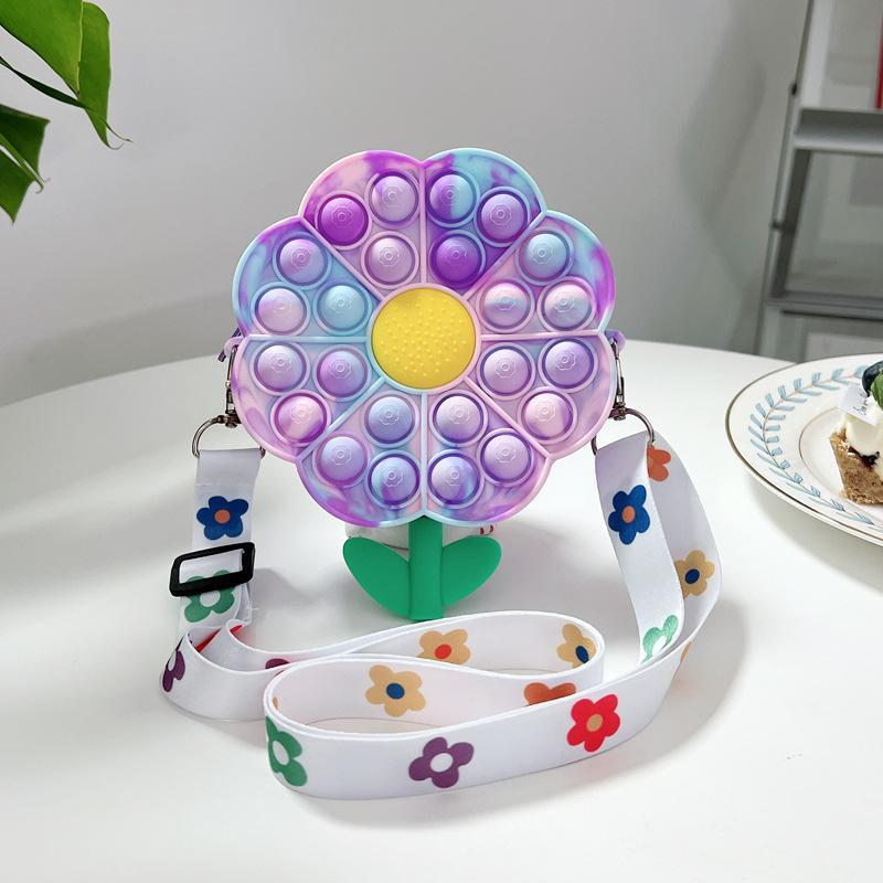 Colorful Decompression Toy Coin Purse