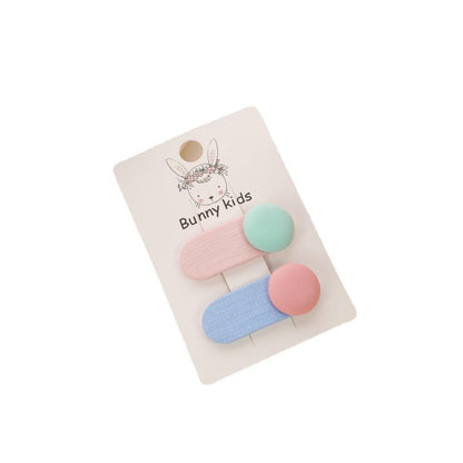 Button Children's Hairpin Set