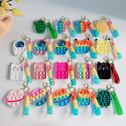 Mini Bag Pendant Keychain Decompression Toy