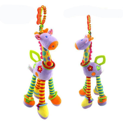 Baby Bed Hanging Giraffe Plush Multifunctional Toy