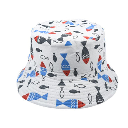 Children's Multi Style Cartoon Pattern Fisherman Hat