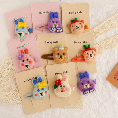 Children's Cartoon Animal Hairpin