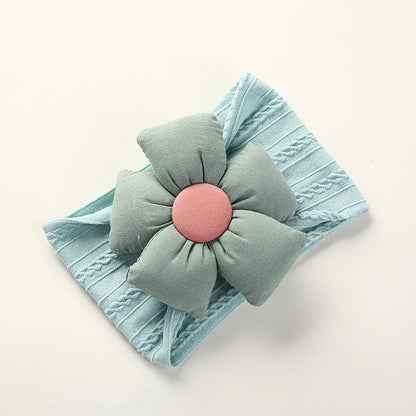 Children's Nylon Flower Hair Band