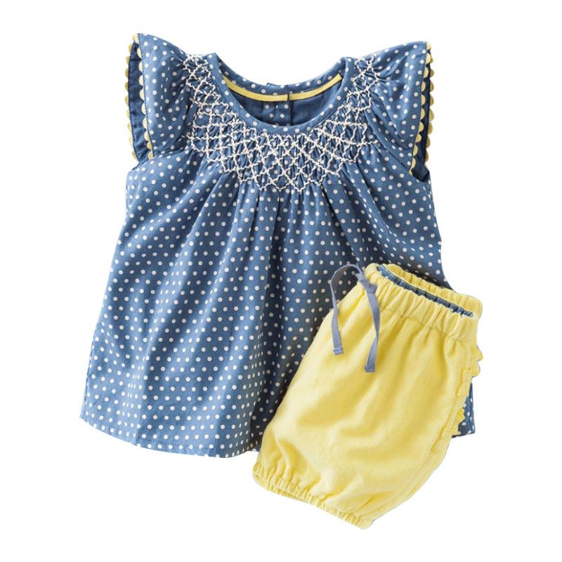 Children's short sleeved suit