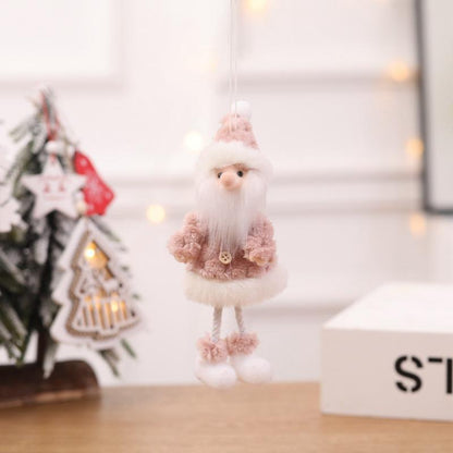 Christmas decoration Santa Claus Snowman Pendant Doll