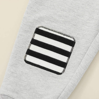 Children's Sweater Cartoon Pullover Two-piece Set