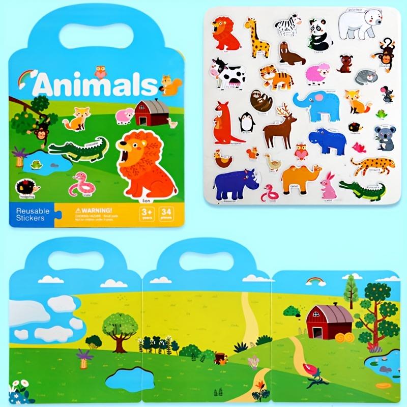 Reusable Sticker Books For Children Gift