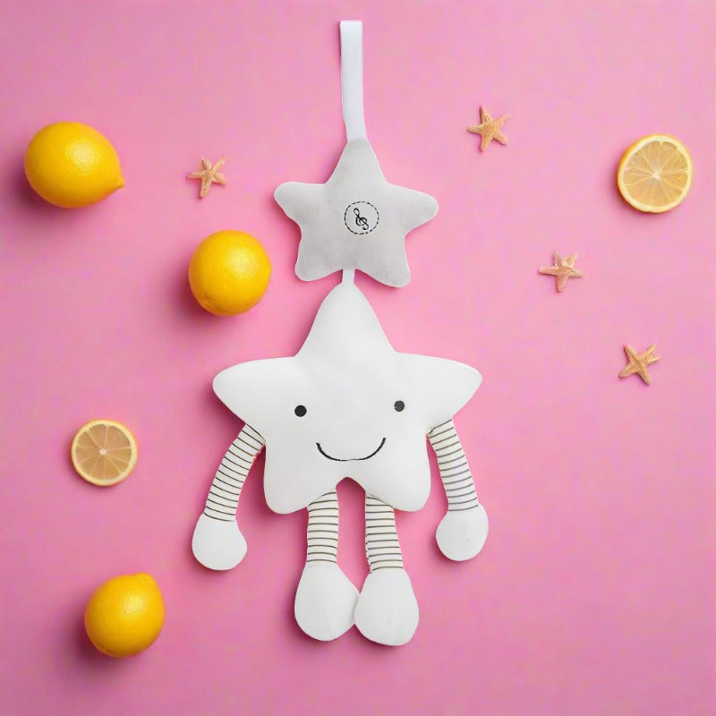 Baby Bed Hanging Music Bell Pendant Plush Toy