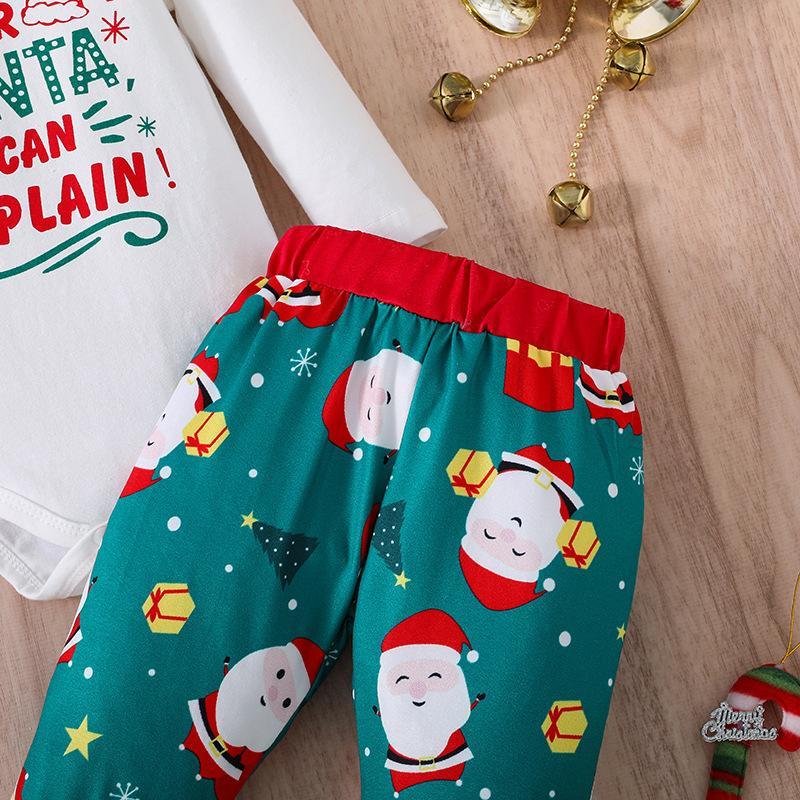 Children's Cartoon Cotton Trousers Long Sleeve Two-piece Set