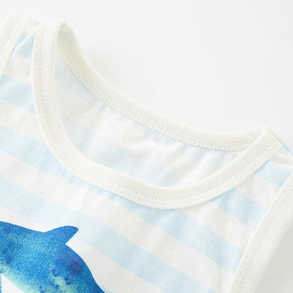 Children's suit boys' short sleeved T-shirt