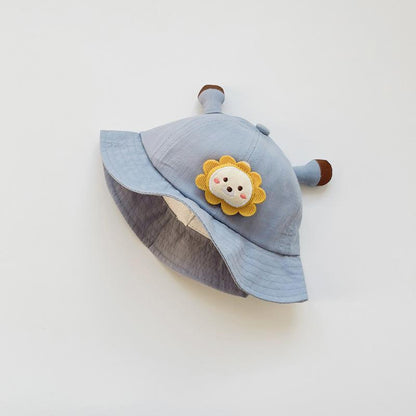Baby Cartoon Sunscreen Fisherman Hat