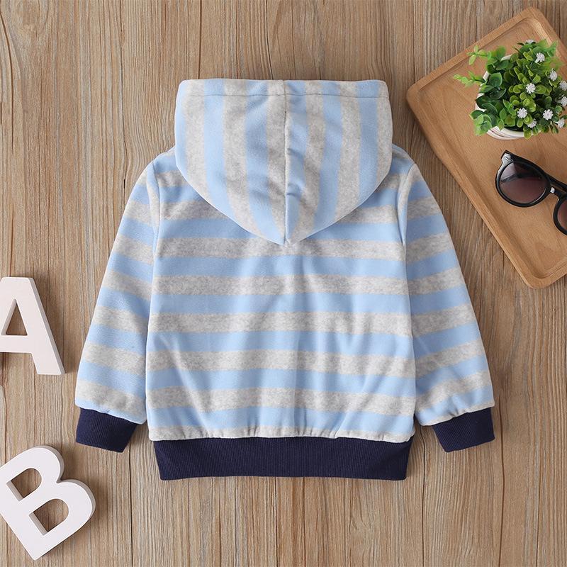 Children's Long Sleeve Zip Hooded Jacket