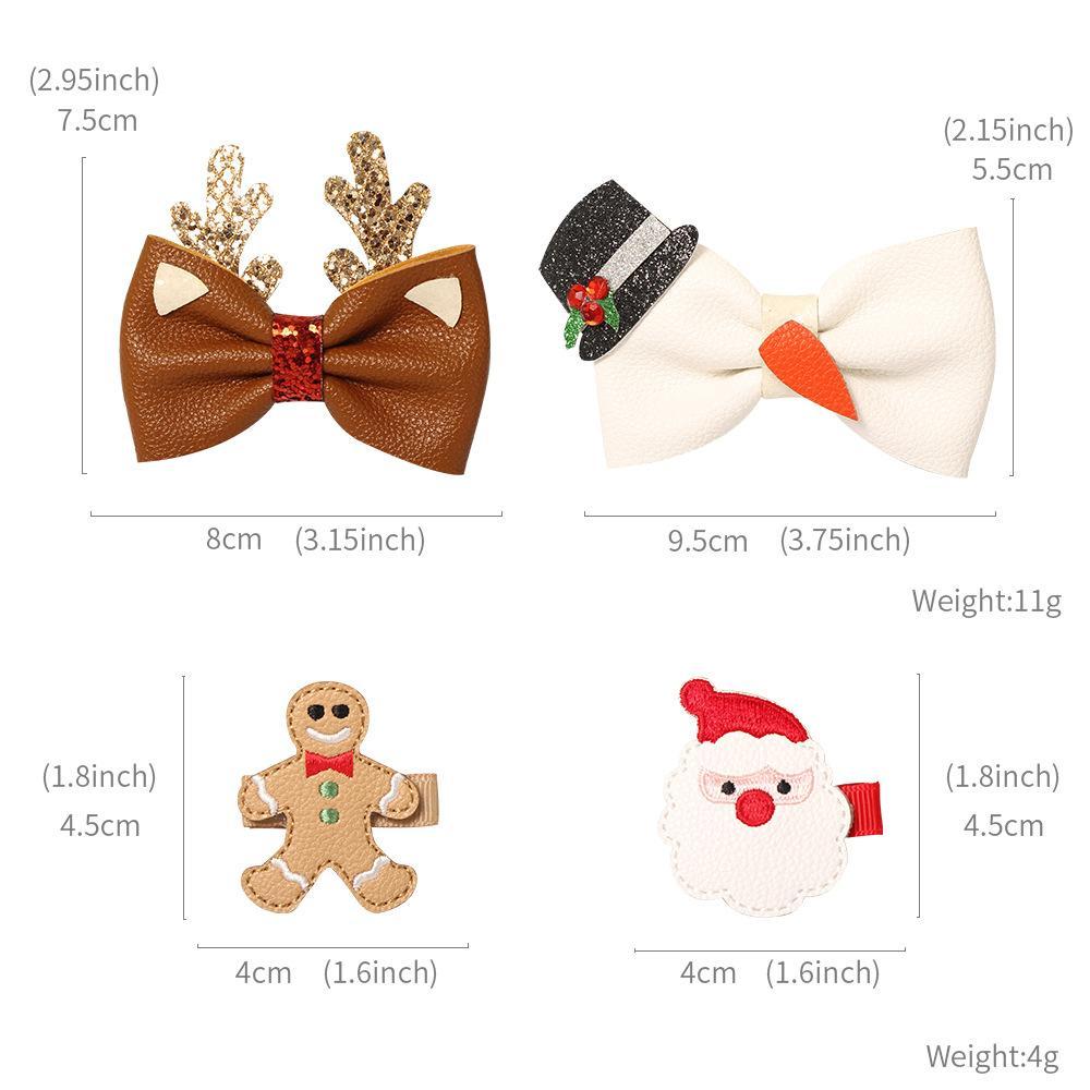 Children's Christmas Hairpin Handmade Hair Accessories