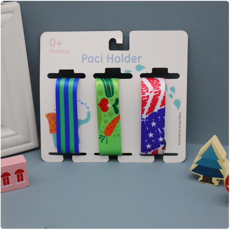 3pcs/set Colorful Baby Nipple Anti-dropping Pacifier Clip